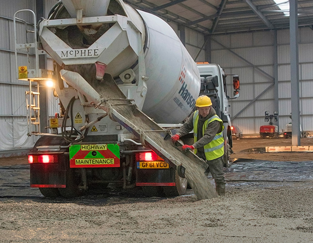 Industrial Concrete Finishing In Gloucester
