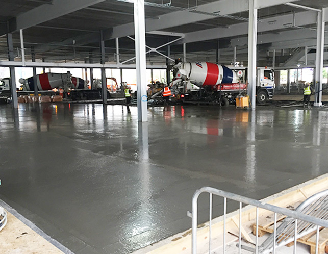 superstore floor installation